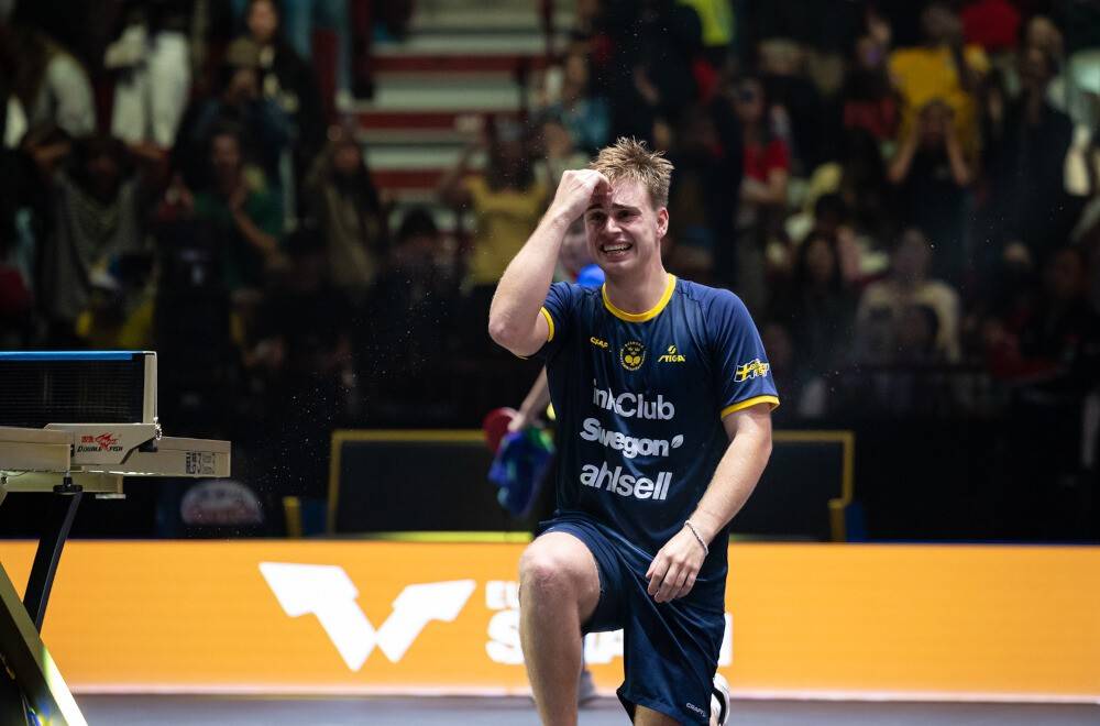 瑞典选手精彩表现引发观众喝彩 瑞典选手精彩表现引发观众喝彩